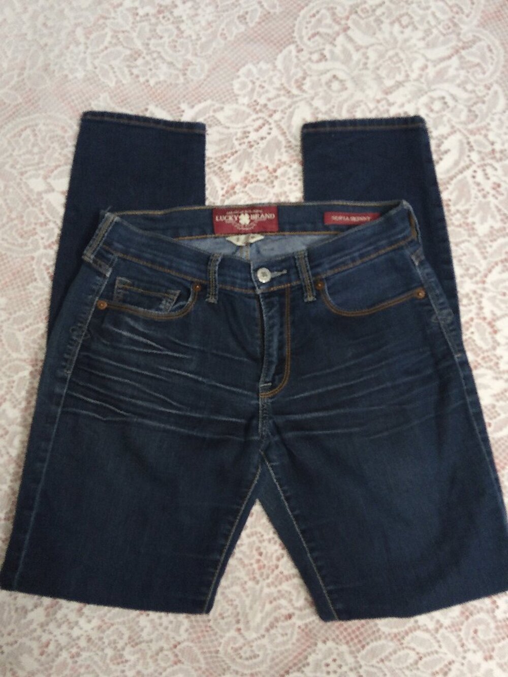 Lucky Brand Women's Sophia Skinny Jeans Size 2  #150